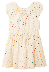 Mabel and Honey 7802CM Confetti Cutie Ivory Dress