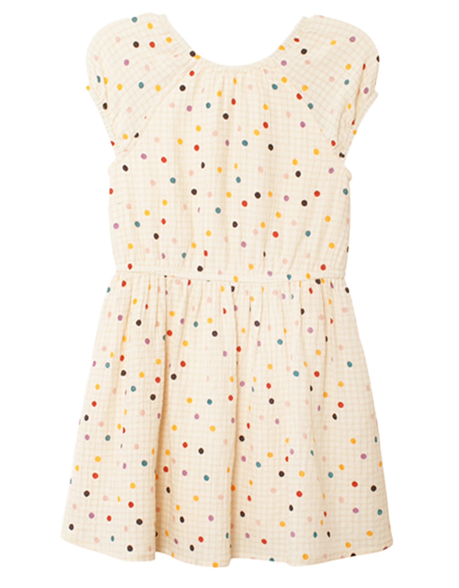 Mabel and Honey 7802CM Confetti Cutie Ivory Dress