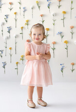 Mabel and Honey 7911PK Sweet Peony Pink Dress