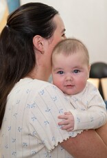 Magnetic Me MM Organic Cotton Pointelle Footie Airplane