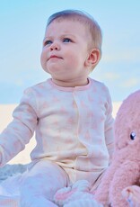 Magnetic Me MM Organic Cotton Footie Tiny Tides Pink