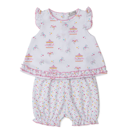 Kissy Kissy Carousel Magic Sunsuit Set