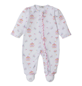 Kissy Kissy Carousel Magic Zip Footie (9 Month)