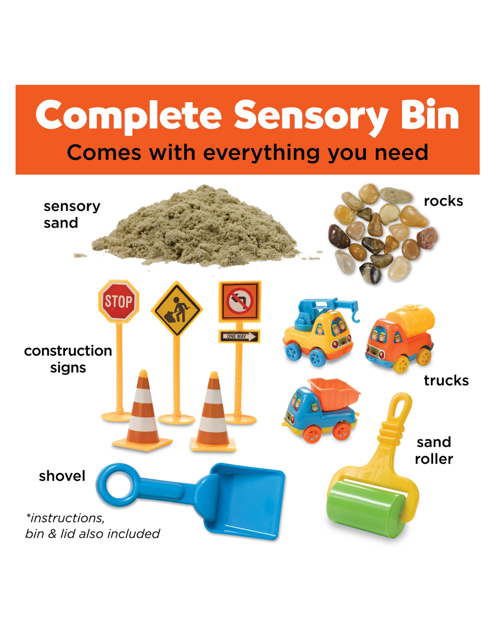 Faber-Castell Sensory Bin Construction Zone