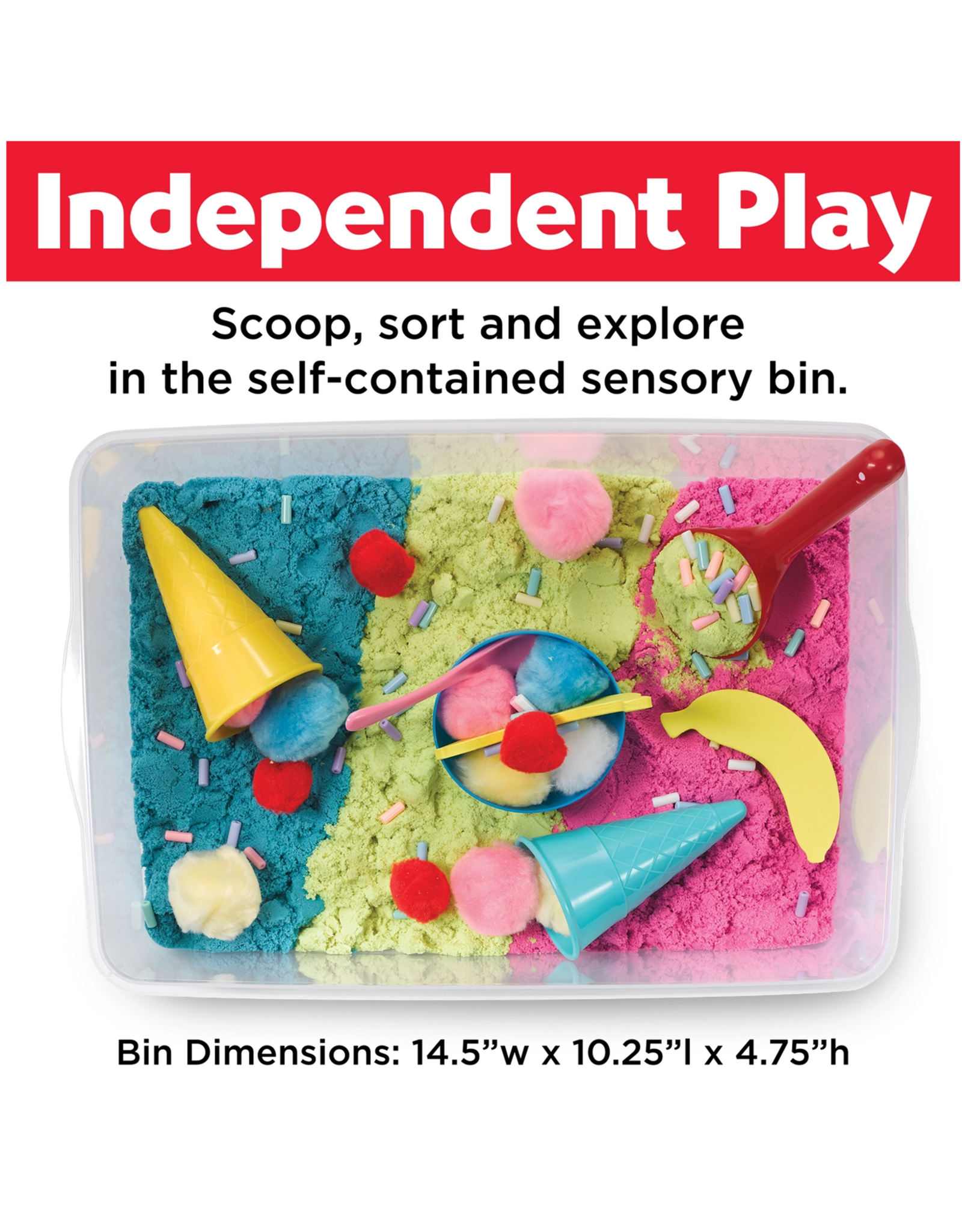 Faber-Castell Sensory Bin Ice Cream Shop