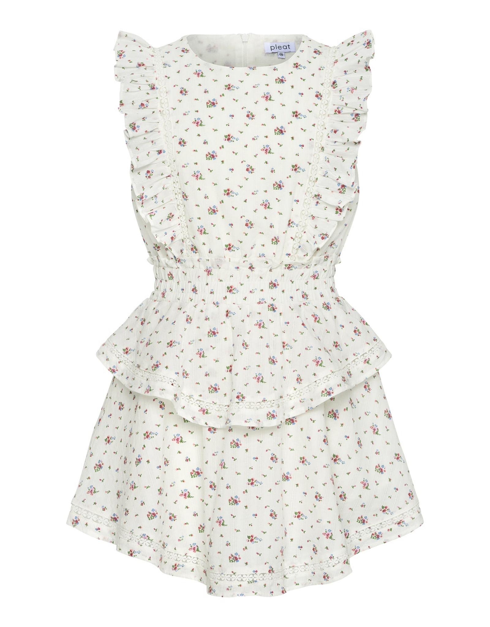 Pleat Gigi Dress Preppy Posies