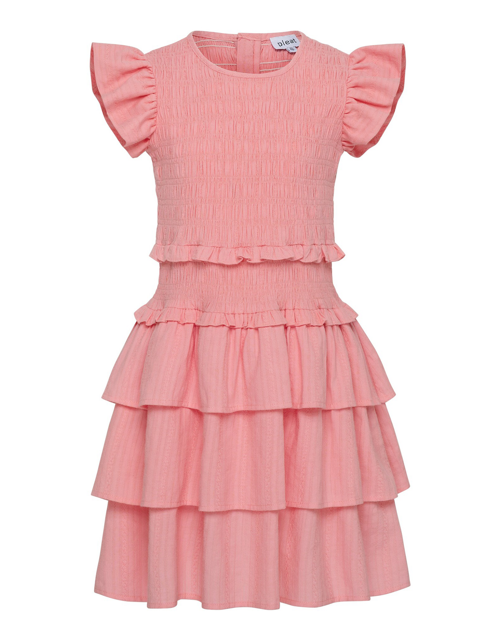 Pleat Claire Dress Grapefruit