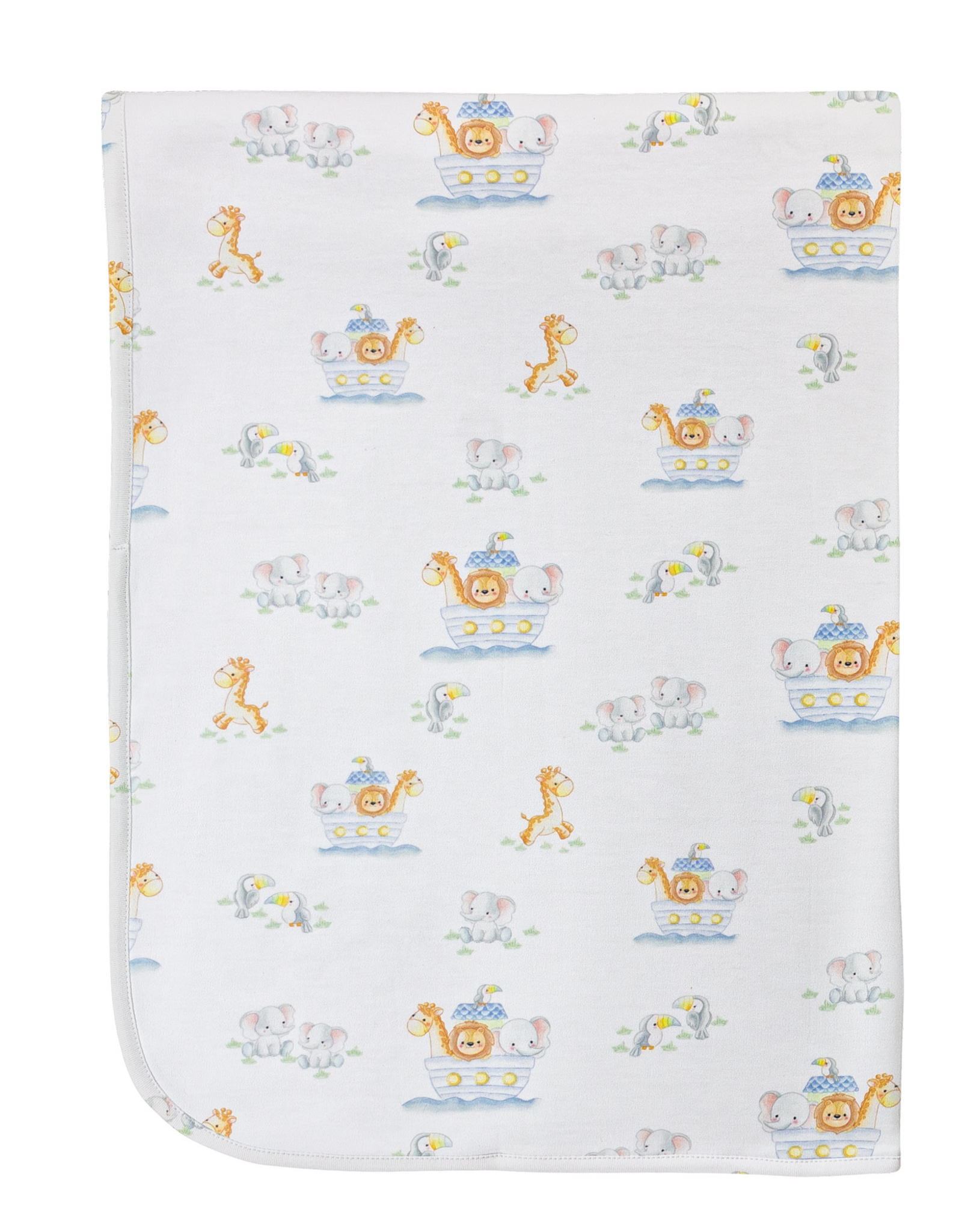 Baby Club Chic BCS26 Noah Ark BLUE Blanket