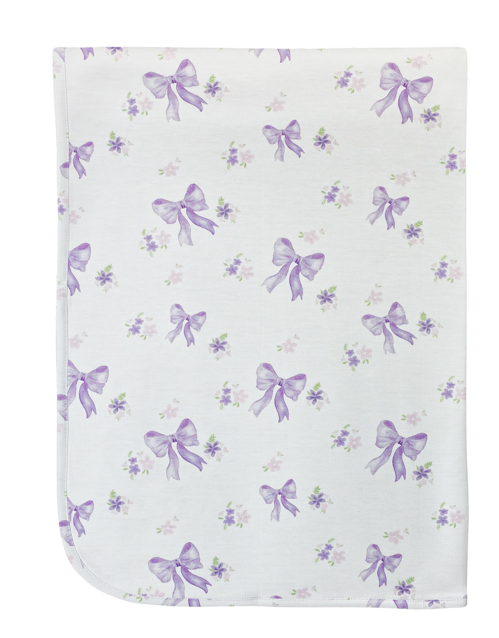 Baby Club Chic BCS26 Lavender Bows Blanket