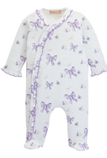 Baby Club Chic BCS26 Lavender Bows Ruffle Footie