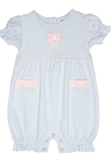 Ishtex 6S001 Bunny Bow Ruffle Romper