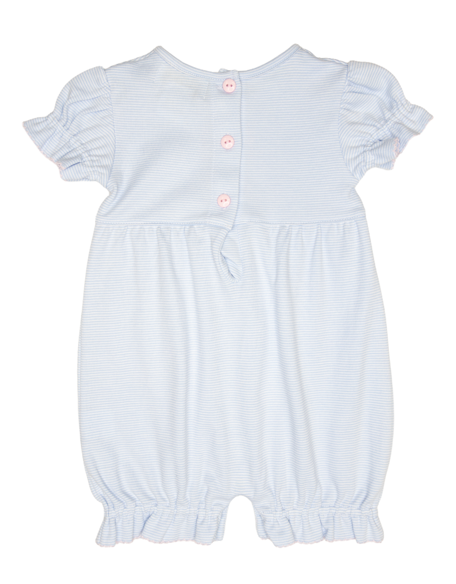 Ishtex 6S001 Bunny Bow Ruffle Romper