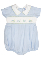 Lulu Bebe LBS26 Blake Smocked Snail Bubble