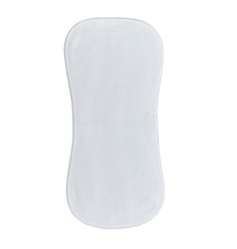 Miocotton Baby Burp Cloth WHITE