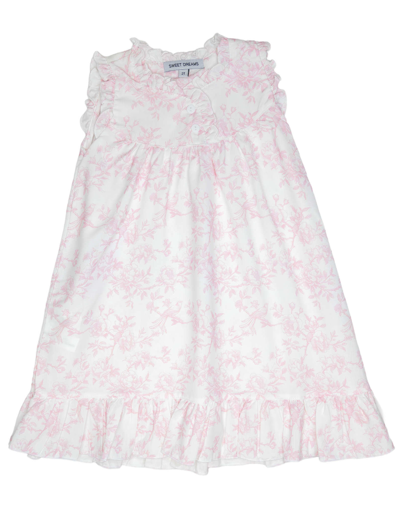 Sweet Dreams GO275 Victoria Pink Toile Print Gown