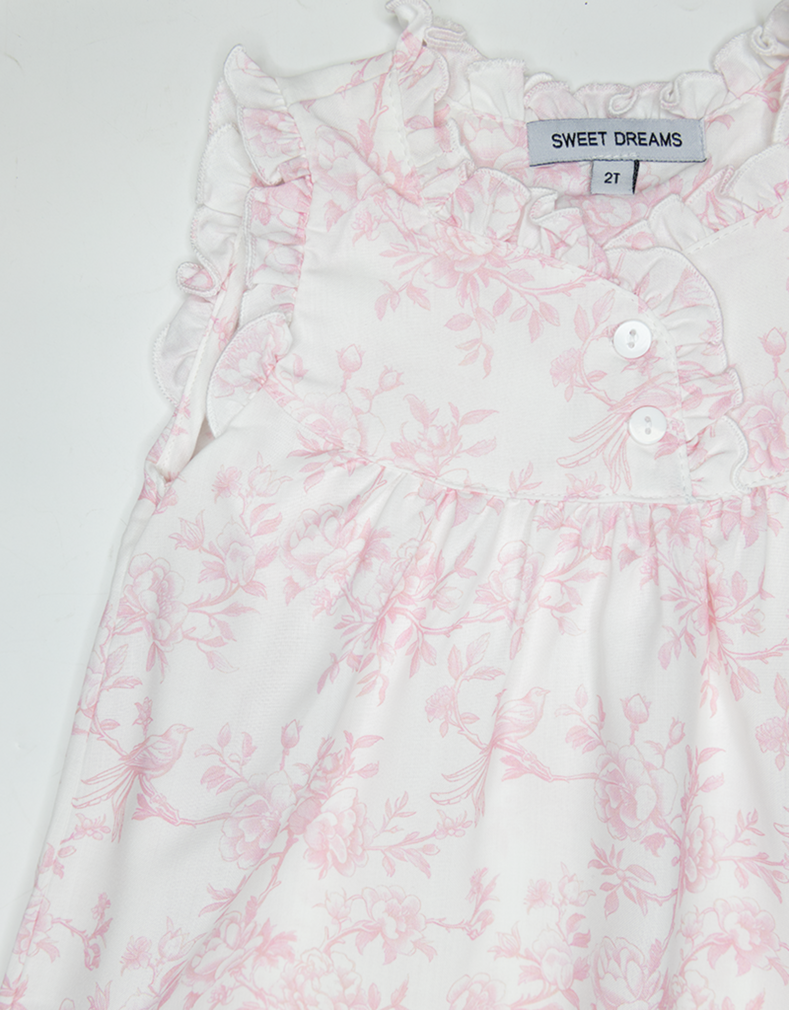 Sweet Dreams GO275 Victoria Pink Toile Print Gown