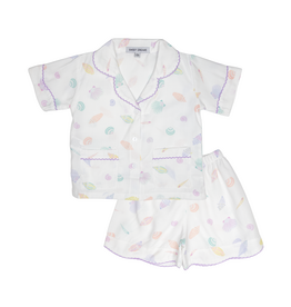 Sweet Dreams Seashell Print Short PJ
