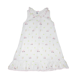 Sweet Dreams Pink Golf Print Gown