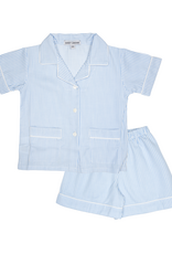 Sweet Dreams PJ137 Blue Stripe Short PJ