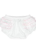 Sweet Dreams MTD03 White/Pink Ruffle Bloomer