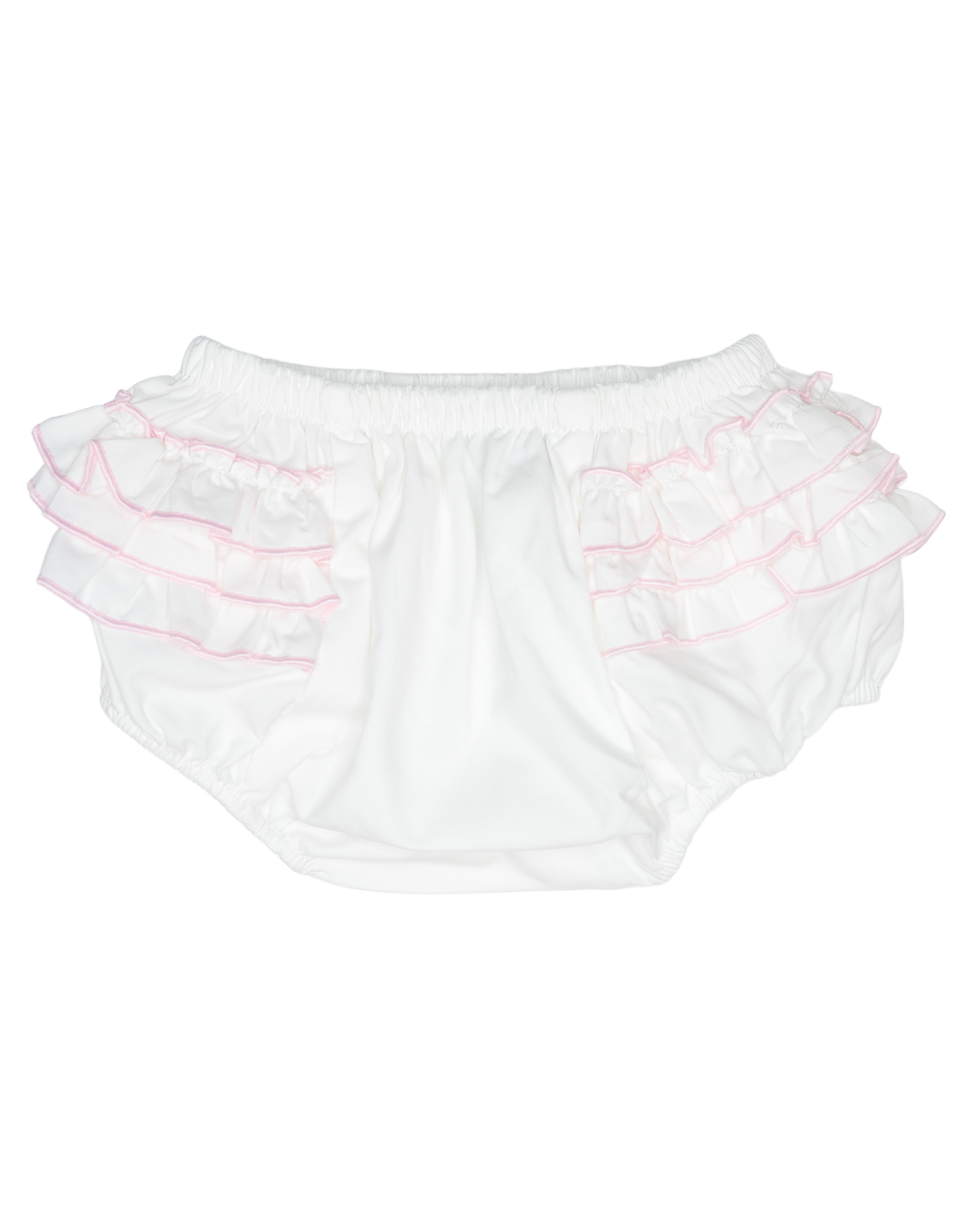 Sweet Dreams MTD03 White/Pink Ruffle Bloomer