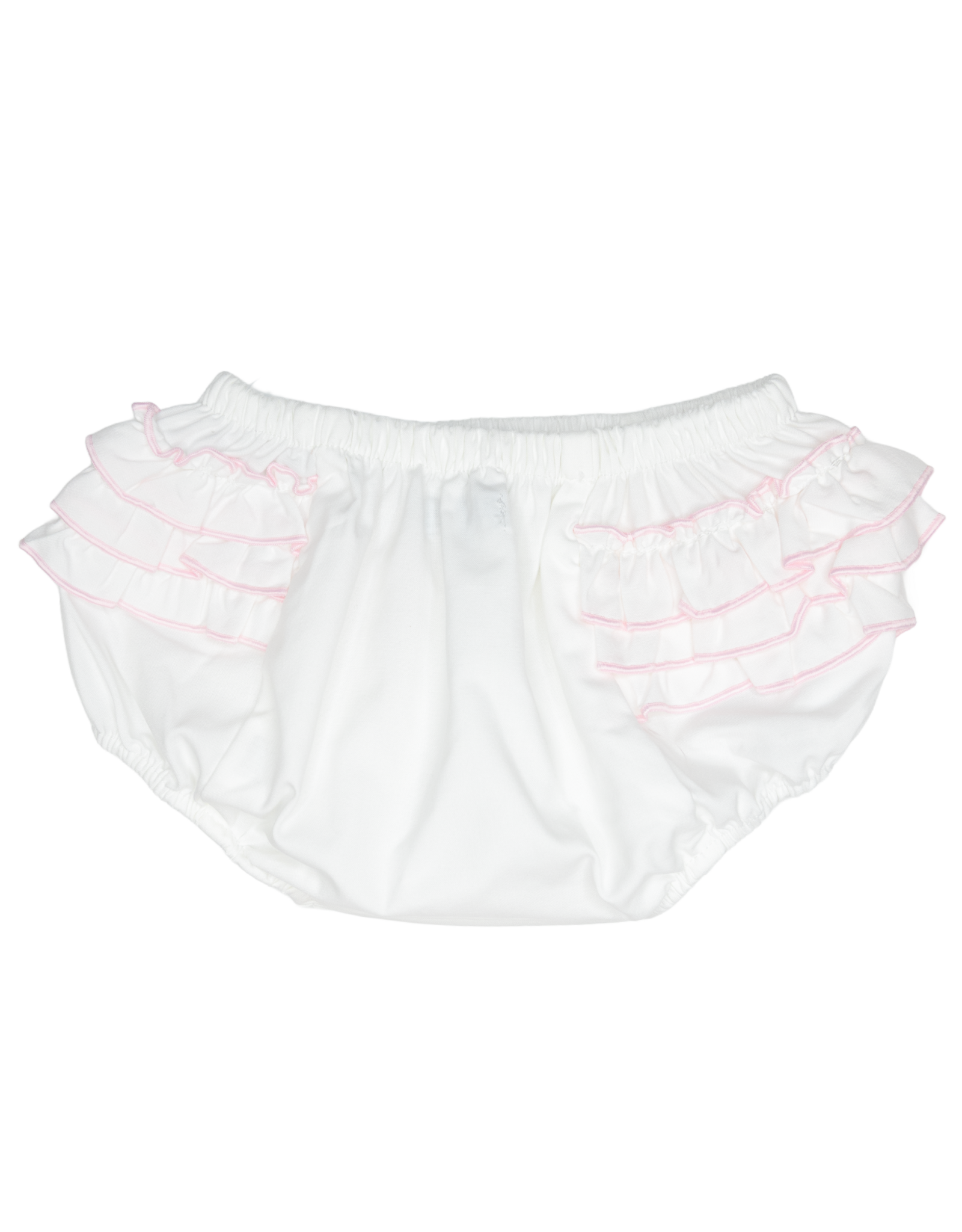 Sweet Dreams MTD03 White/Pink Ruffle Bloomer