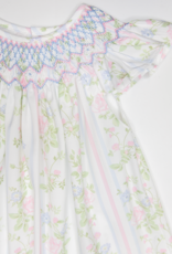 Sweet Dreams Valerie Rose Vine Print Smocked Dress