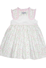 Sweet Dreams Pink Ruffle Shoulder Floral Dress