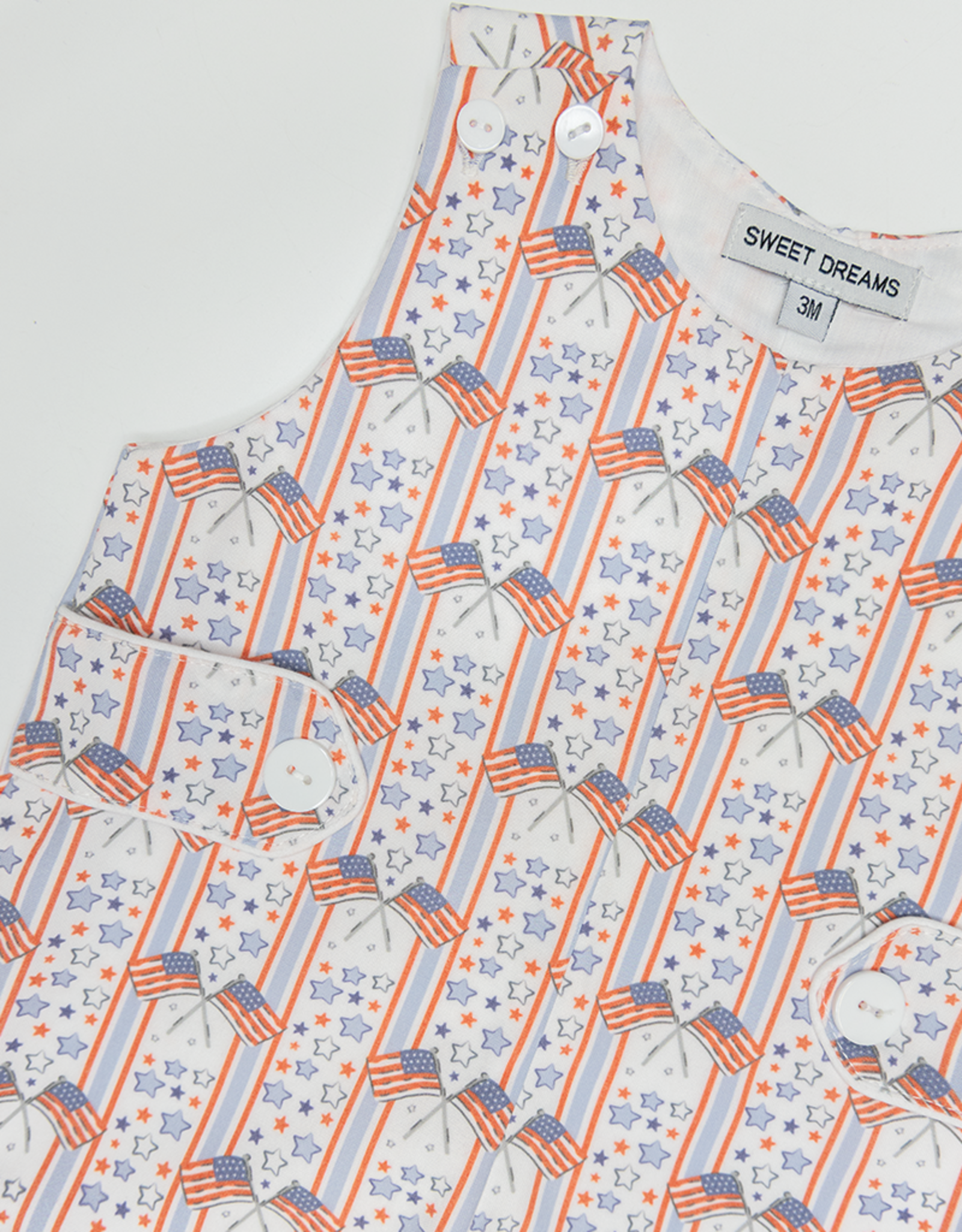 Sweet Dreams Patriotic Print Jon Jon