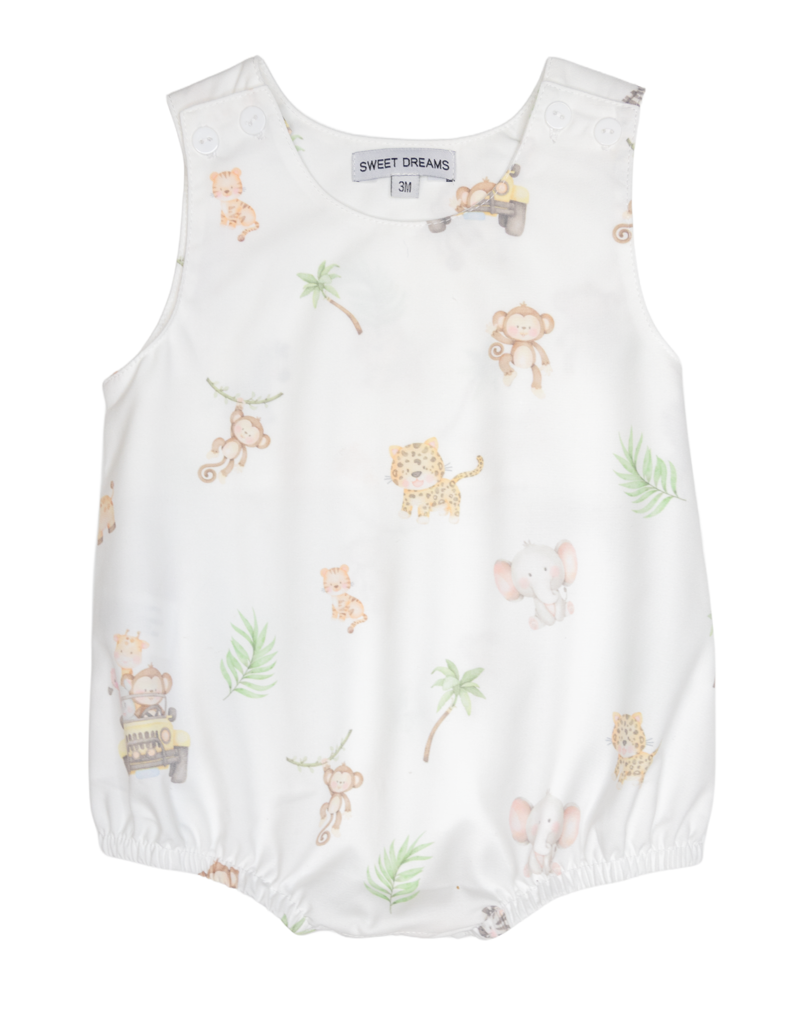 Sweet Dreams Safari Print Bubble