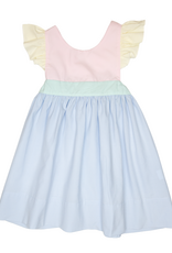 Sweet Dreams Colorblock Bow Back Dress