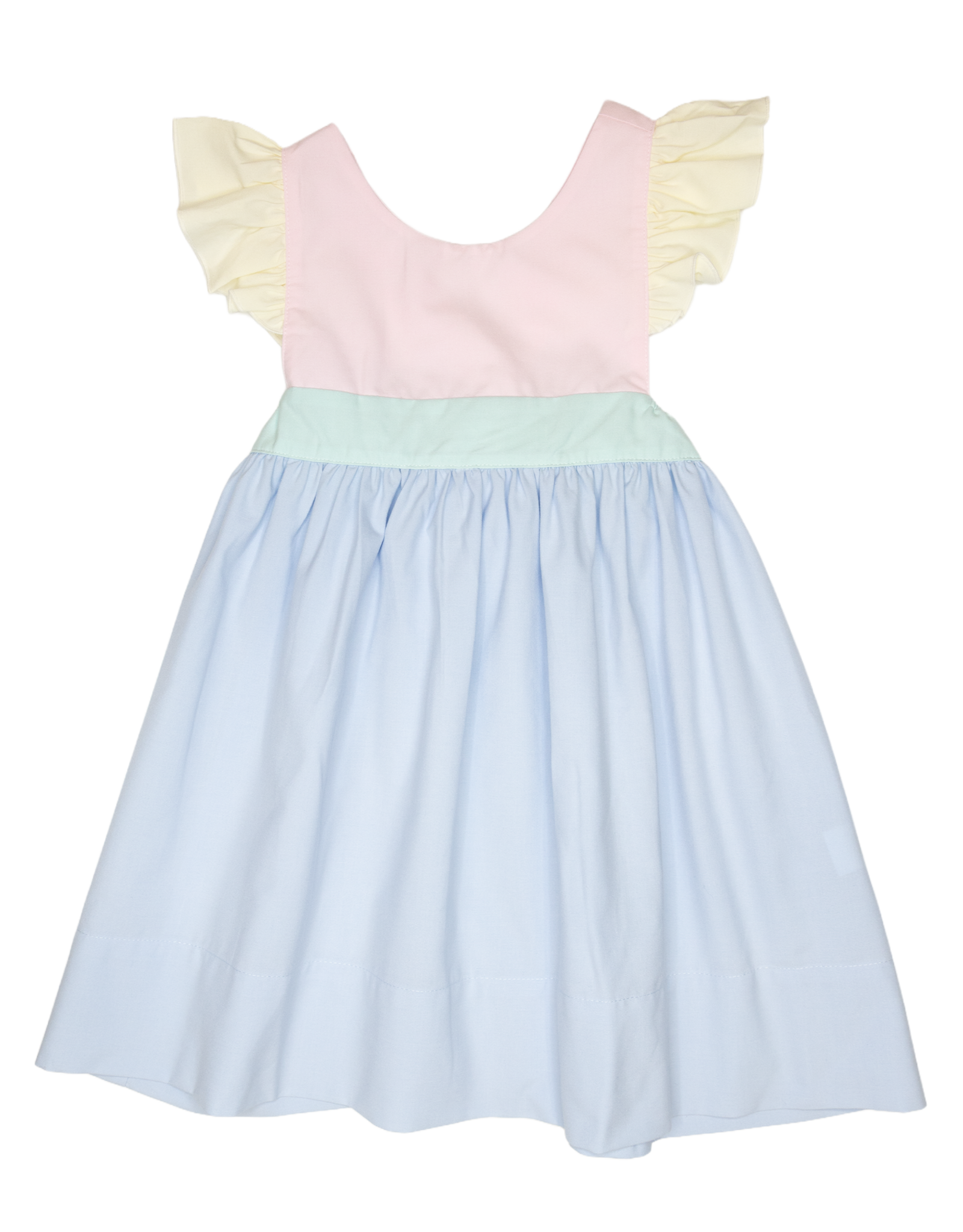Sweet Dreams Colorblock Bow Back Dress