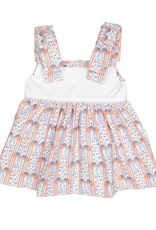 Sweet Dreams Patriotic Print Bow Shoulder Bloomer Set