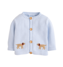 Little English Crochet Cardigan Boy Lab