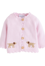 Little English LE Crochet Cardigan Pink Lab