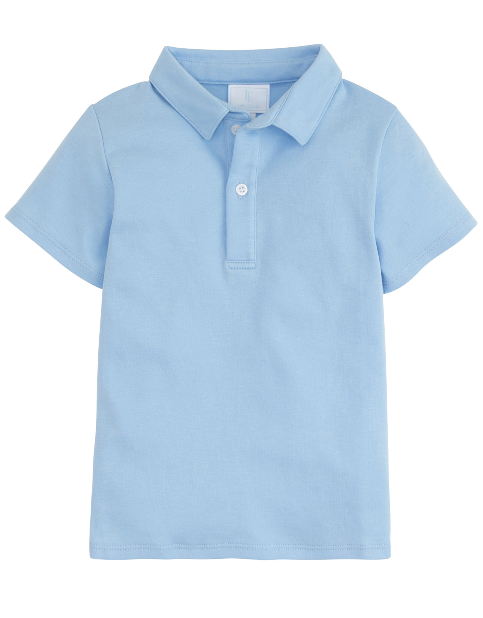 Little English LES26 SS Polo Light Blue