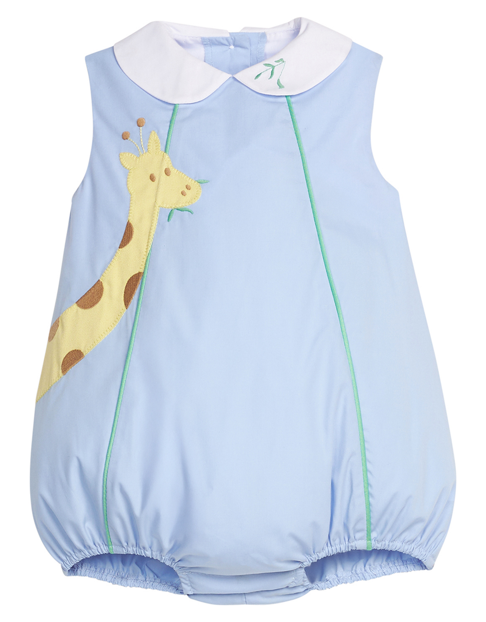 Little English LES26 Apron Bubble BLUE Giraffe