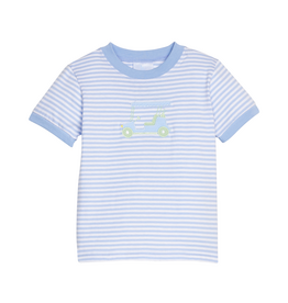 Little English Applique Golf Cart Shirt