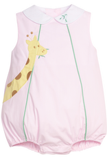 Little English LES26 Apron PINK Giraffe Bubble