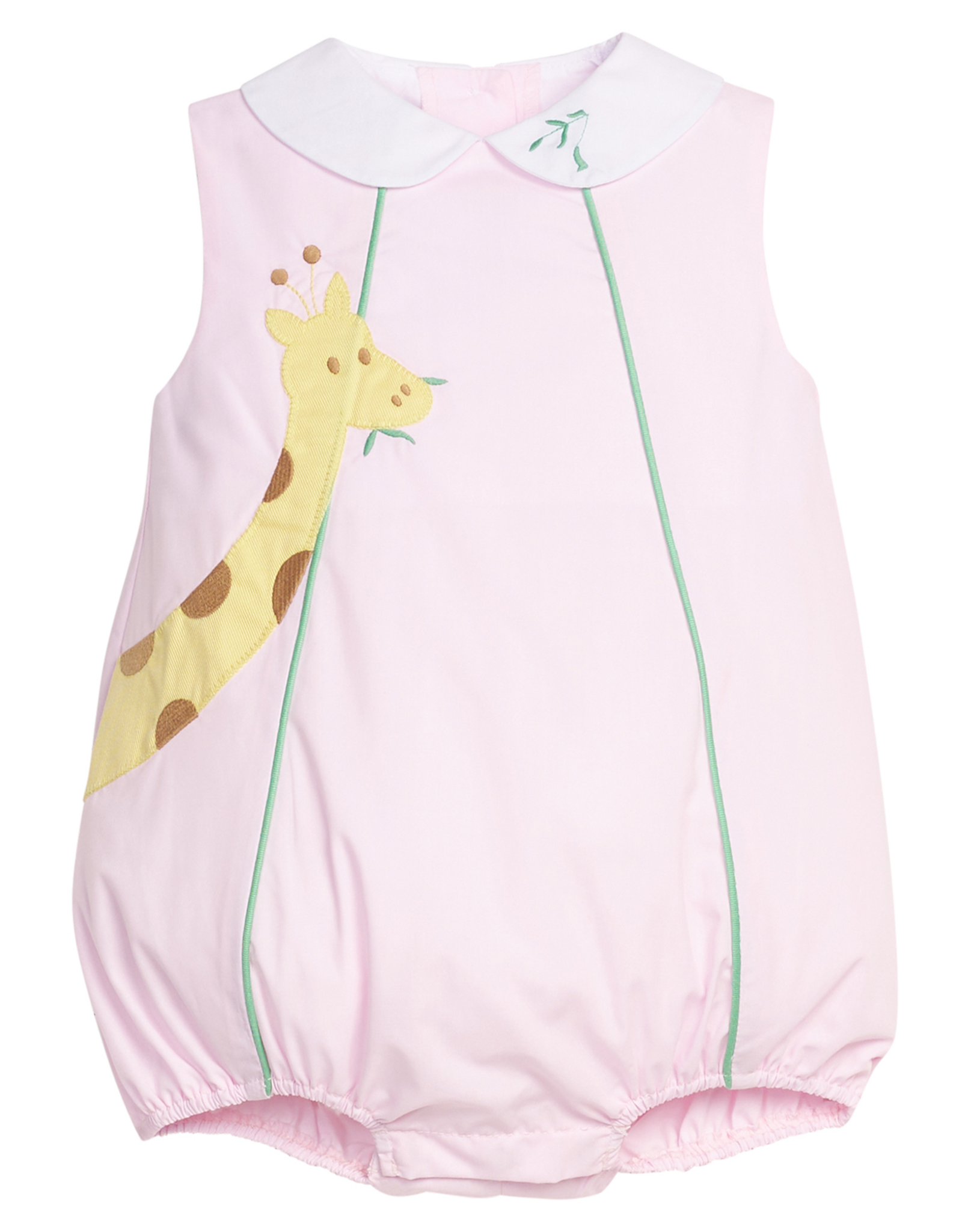 Little English LES26 Apron PINK Giraffe Bubble