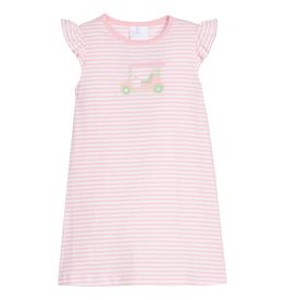 Little English Tilly Applique Golf Cart Dress