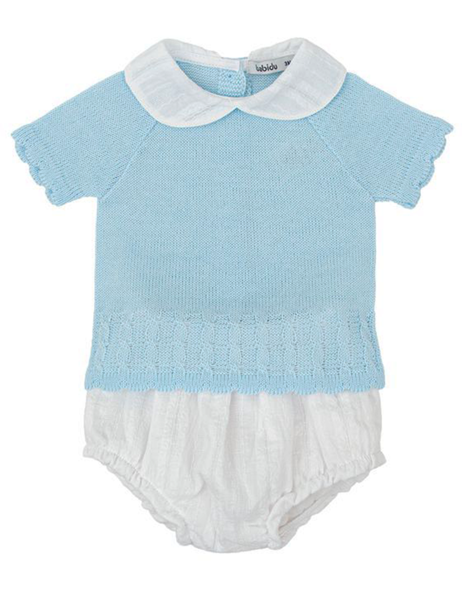 Babidu 42322 Blue/White Knitted Set