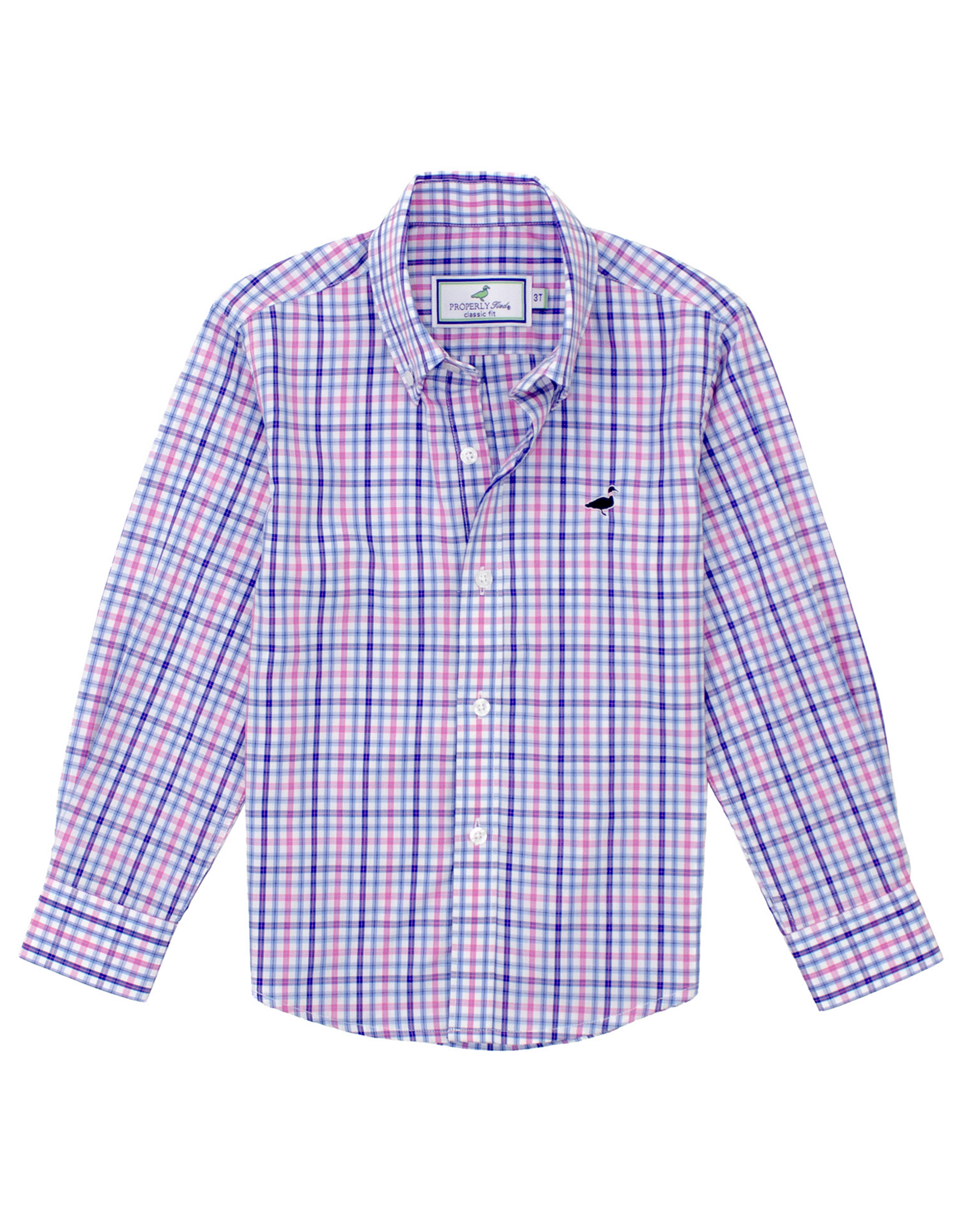 Properly Tied PT26 Sportshirt Blueberry