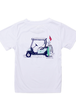 Properly Tied PT26 SS Performance Tee Country Club White