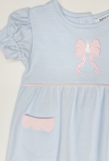 Ishtex 6S001 Bunny Bow Ruffle Romper