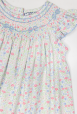 Three Sisters 729 In Full Bloom Knit Smocked Dress