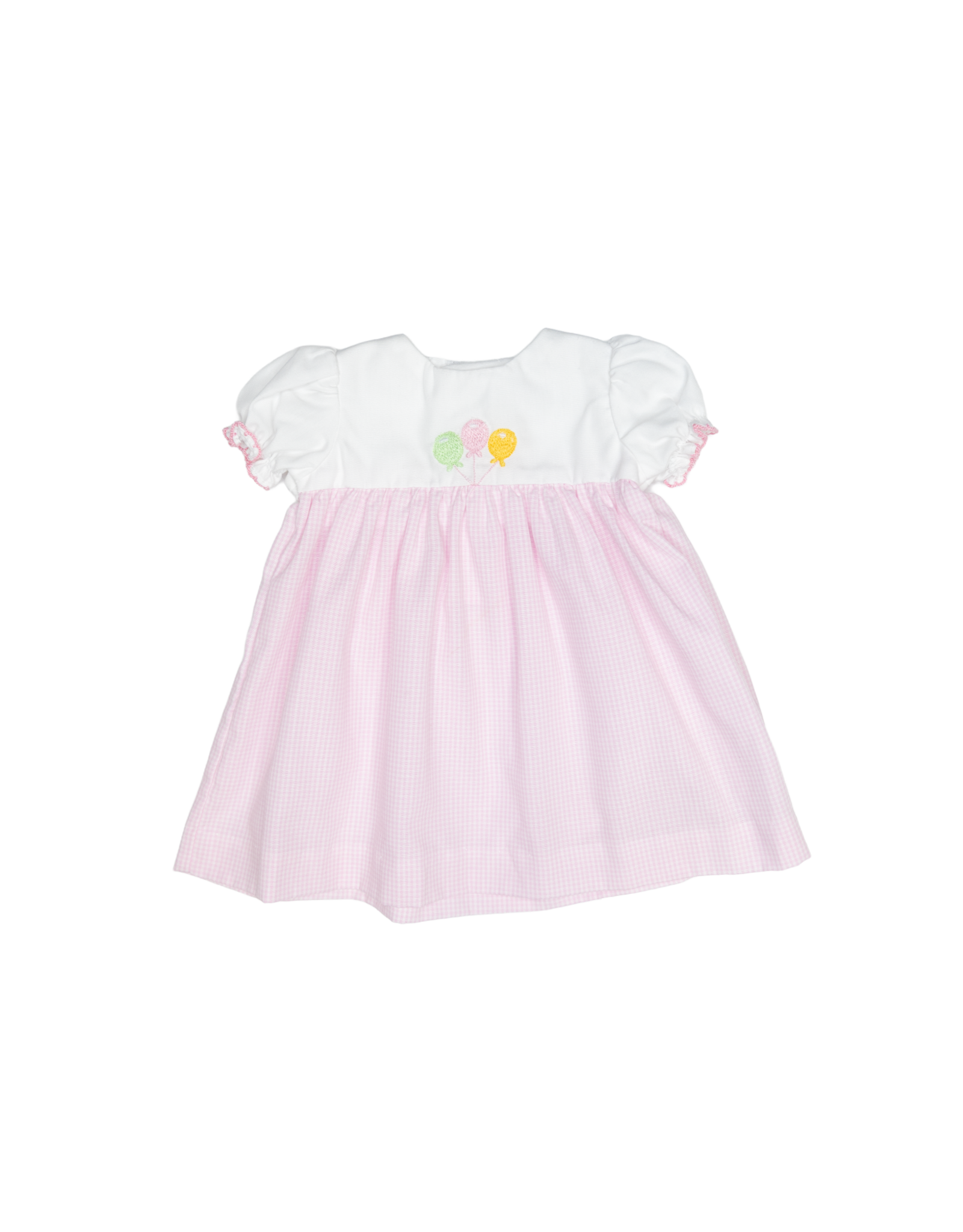 Petit Ami Embroidered Doll Dress Birthday
