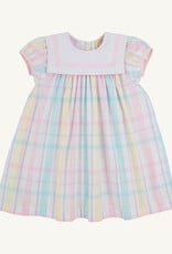 TBBC Stewart's Square Collar Dress Brunch Plate Plaid