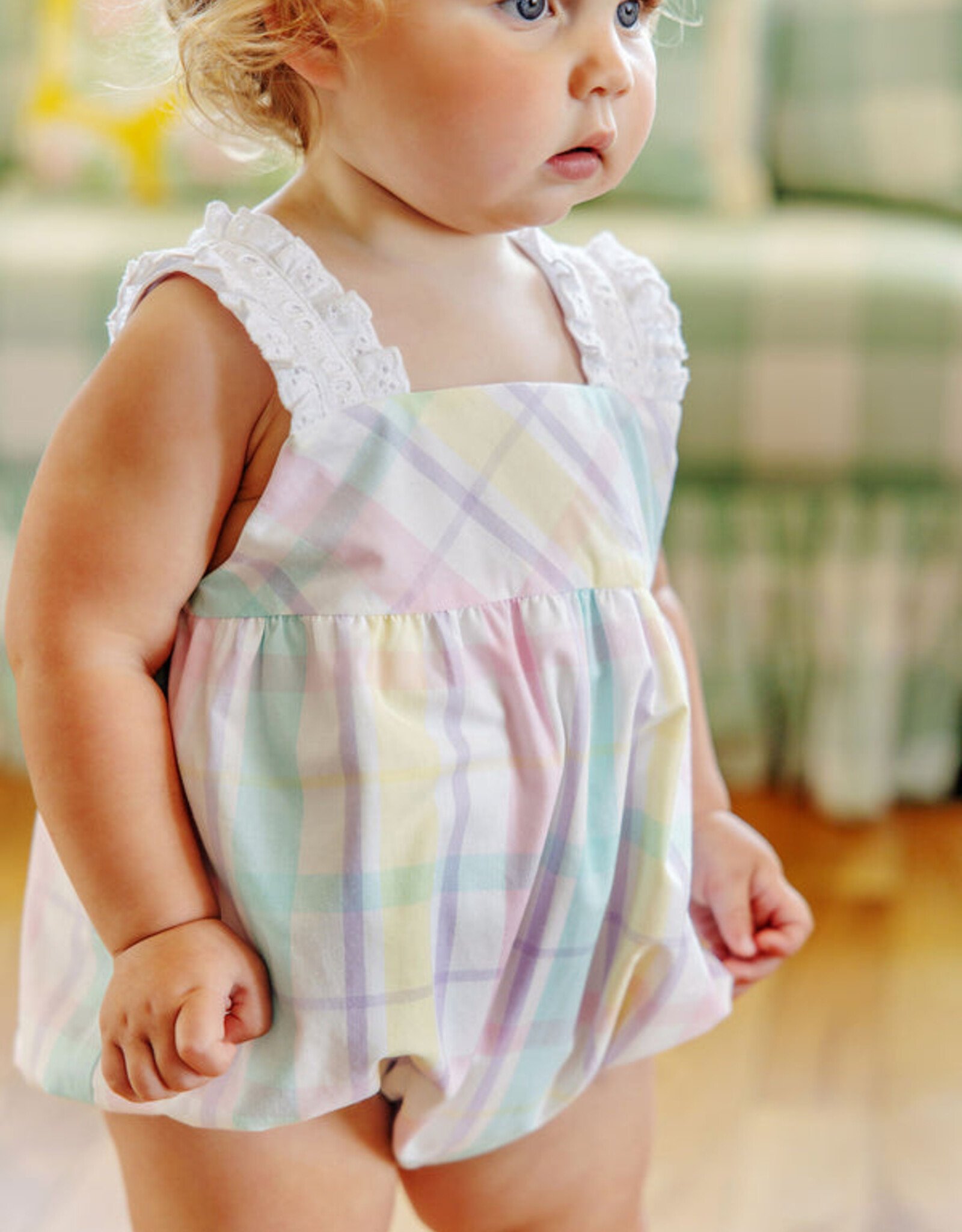 TBBC Bab's Bubble Brunch Plate Plaid