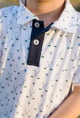 Set Athleisure Parker Polo Fairway Finder